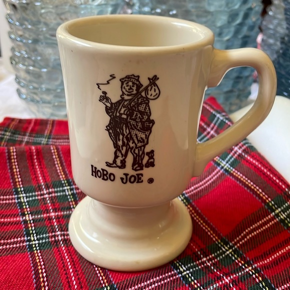 VTG Hobo Joe footed restaurant diner coffee mug - Picture 1 of 8